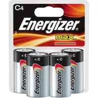 Energizer "C" 1.5V 4-Pack Batteries