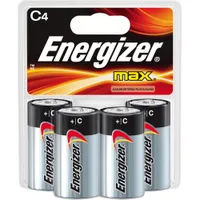 Energizer "C" 1.5V 4-Pack Batteries