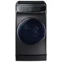 Samsung 5.8 Cu.Ft. HE Front Load w/ 1.1 Cu.Ft. Washer & 7.5 Cu. Ft. Electric Steam Dryer w/ Flex Dry