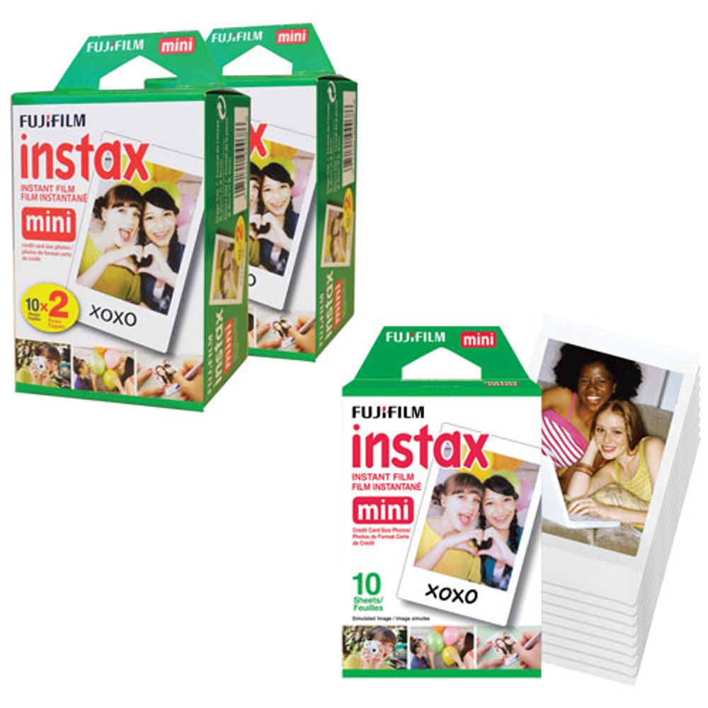 Fujifilm Instax Mini Instant Film - 50 Sheets