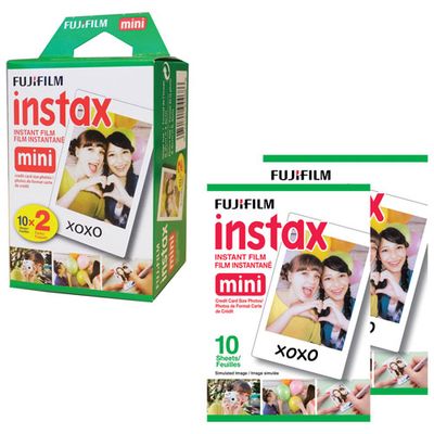 Fujifilm Instax Mini Instant Film - 40 Sheets