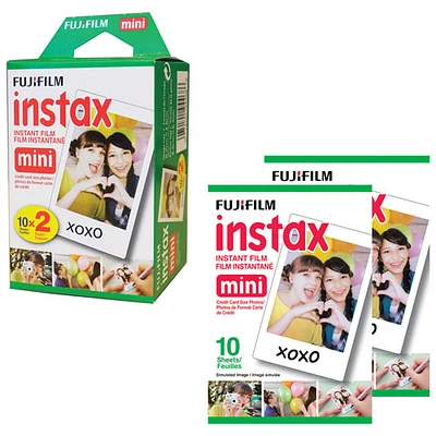 Fujifilm Instax Mini Instant Film - 40 Sheets