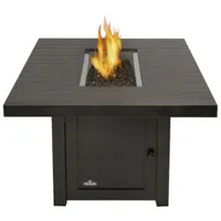 Napoleon St. Tropez Rectangular PatioFlame Freestanding Gas Fire Pit Table - 60,000 BTU