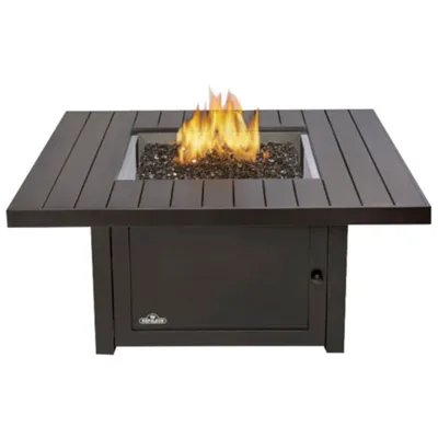 Napoleon St. Tropez Square PatioFlame Freestanding Gas Fire Pit Table - 60,000 BTU