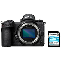 Nikon Z 7II FX Mirrorless Camera (Body Only) with 256GB Memory Card