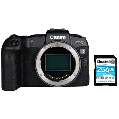 Canon EOS RP Mirrorless Camera (Body Only) with 256GB Memory Card