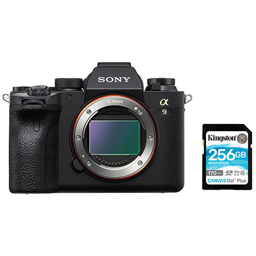 Sony Alpha a9 II Full-Frame Mirrorless Camera (Body Only) with 256GB Memory Card