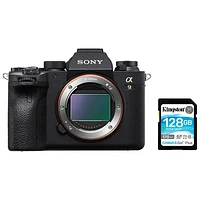 Sony Alpha a9 II Full-Frame Mirrorless Camera (Body Only) with 128GB Memory Card