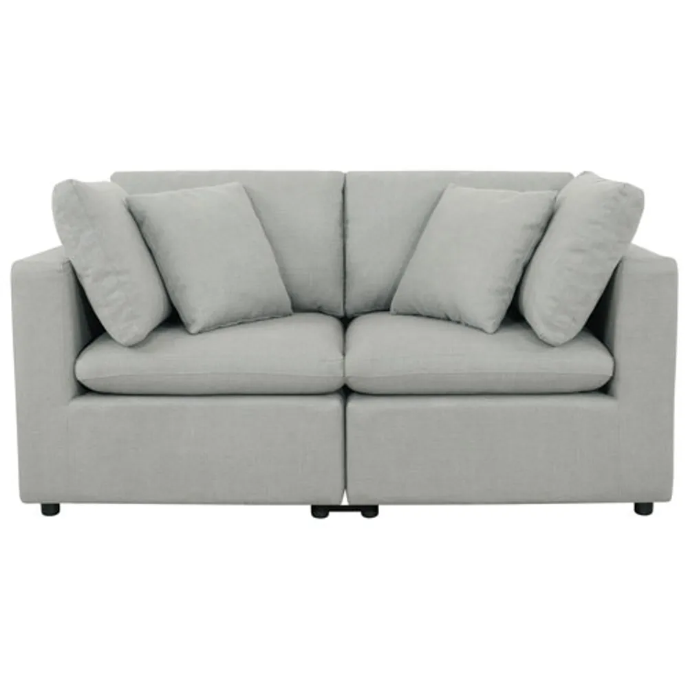Billie 4-Piece Modular Transitional Polyester Sectional Sofa Sets