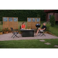 Napoleon Kensington Propane/Natural Gas Rectangle Patioflame Table - 60,000 BTU