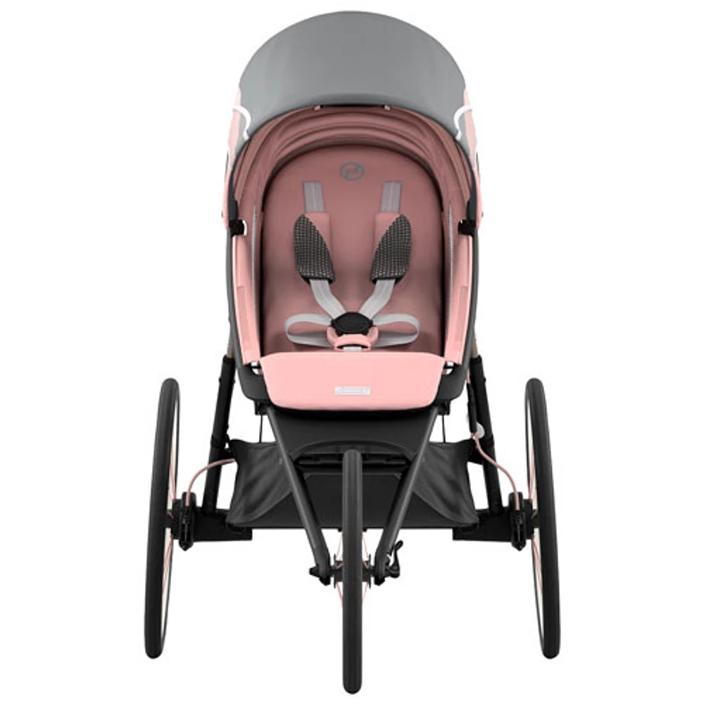 Cybex Avi Jogging Lightweight Stroller - Silver Pink