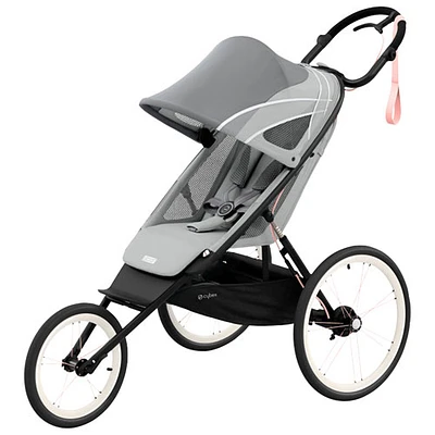 Cybex Avi Jogging Lightweight Stroller - Black Pink/Grey