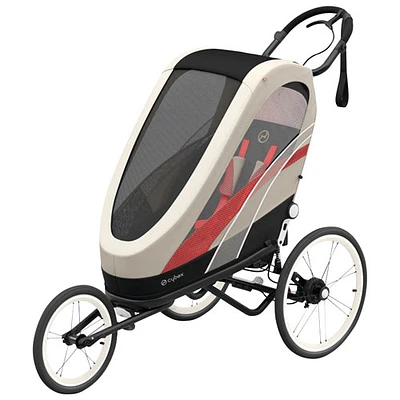 Cybex Zeno 4-in-1 Multi-Sport Jogging Stroller - Black/Sand Beige