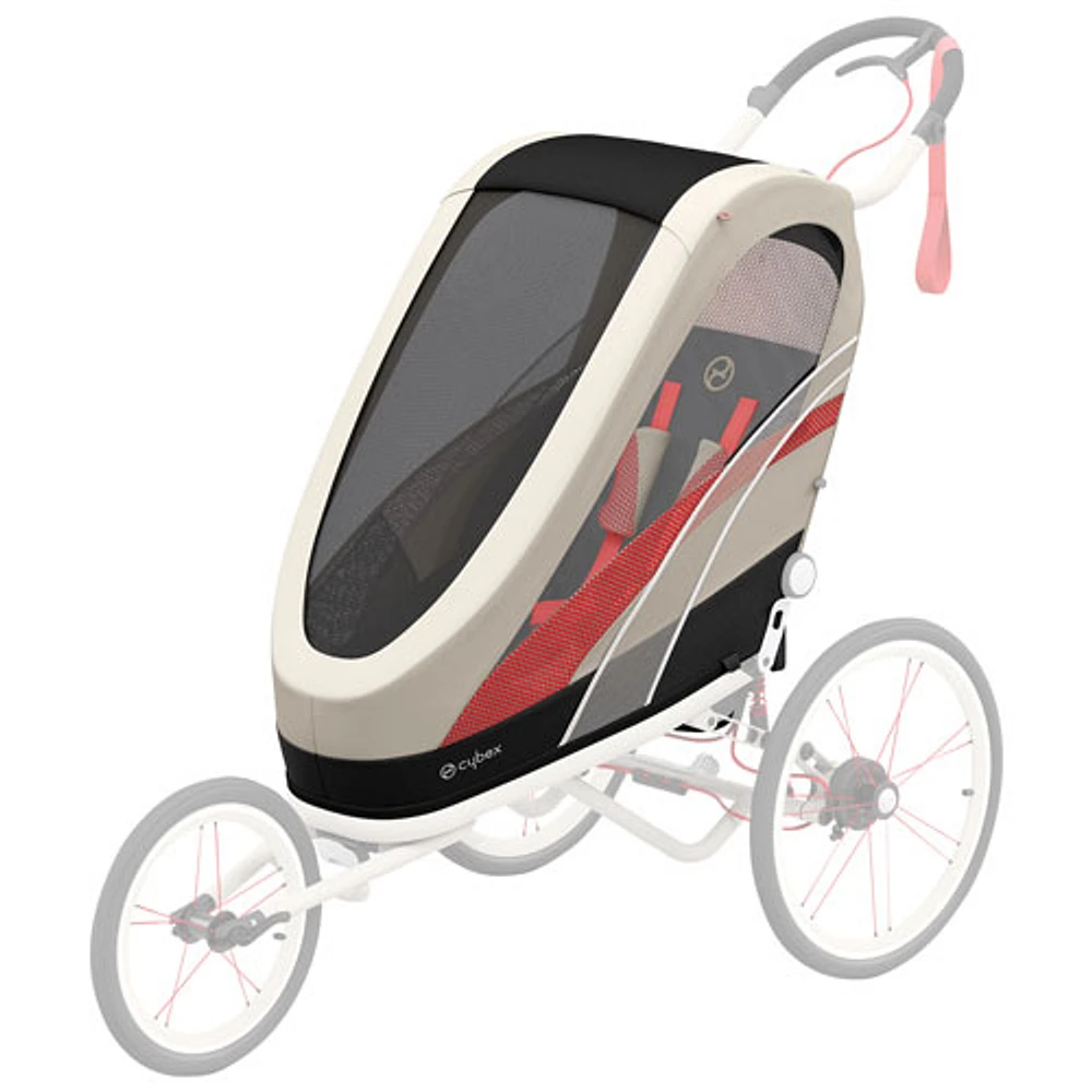 Cybex Zeno 4-in-1 Multi-Sport Jogging Stroller - Black/Sand Beige