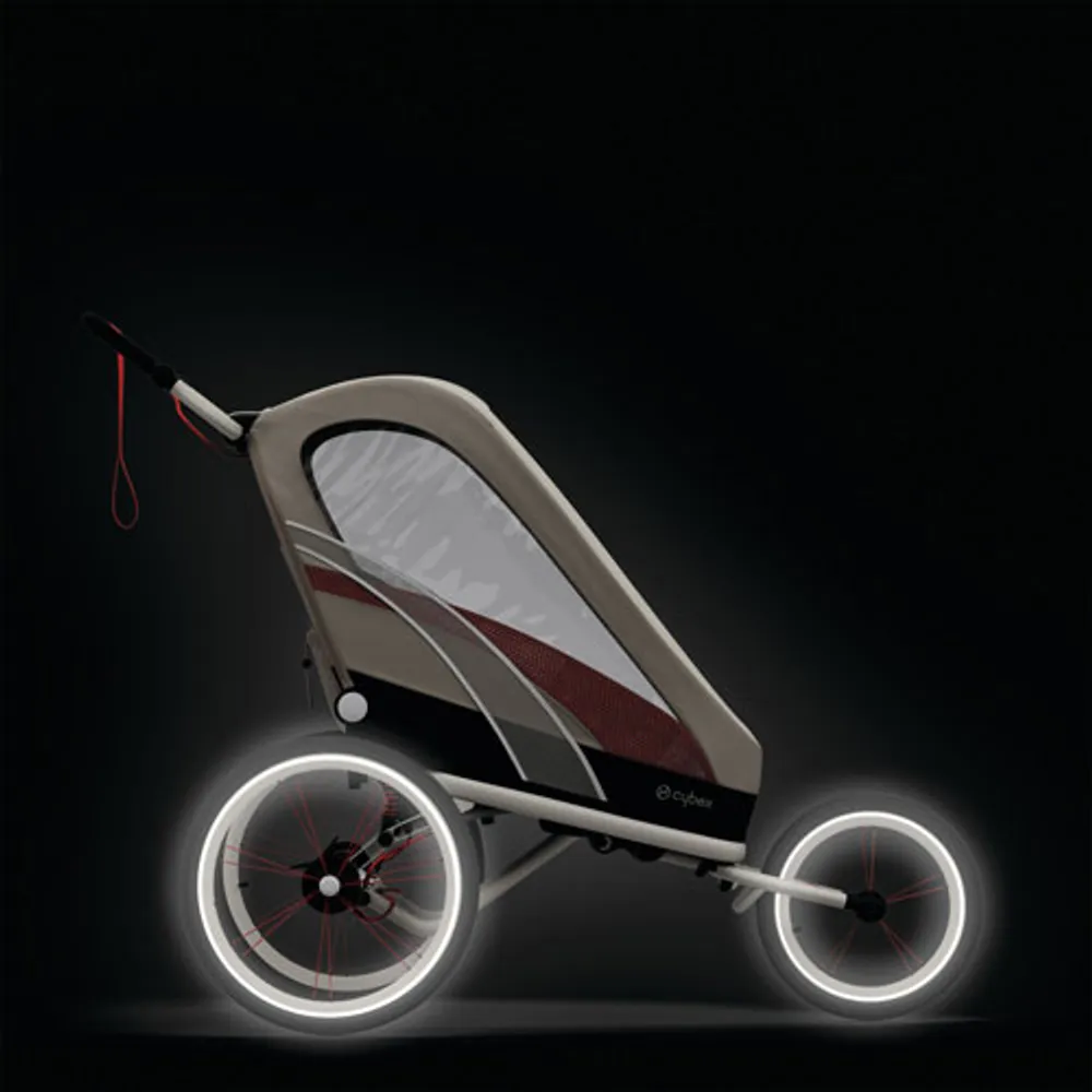 Cybex Zeno 4-in-1 Multi-Sport Jogging Stroller - Black/Sand Beige