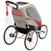 Cybex Zeno 4-in-1 Multi-Sport Jogging Stroller - Black/Sand Beige