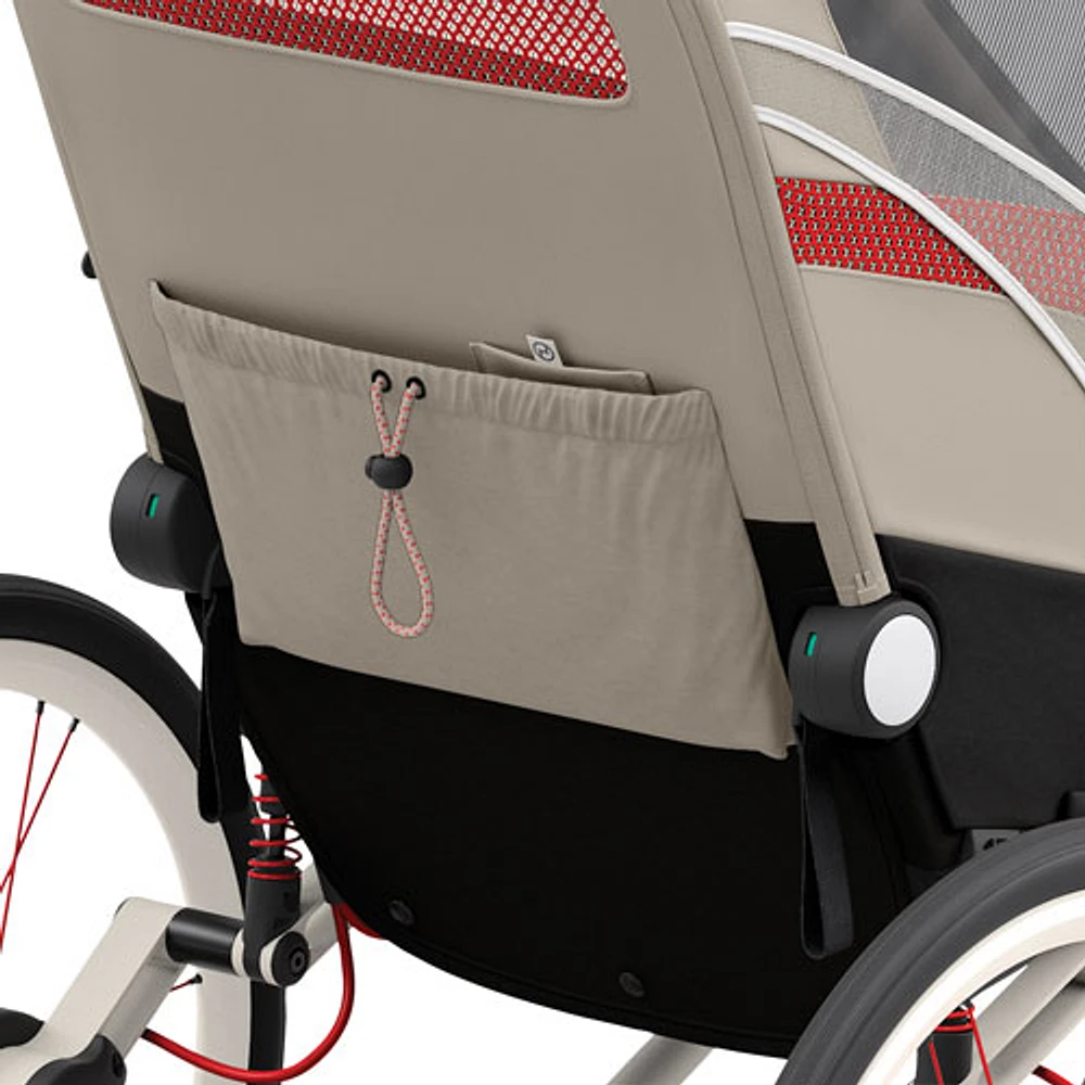 Cybex Zeno 4-in-1 Multi-Sport Jogging Stroller - Black/Sand Beige