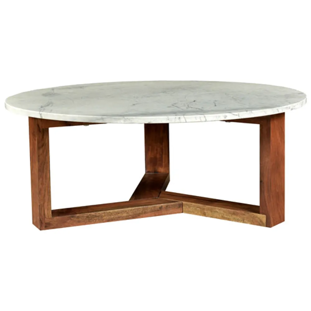 Jinxx Transitional Round Coffee Table