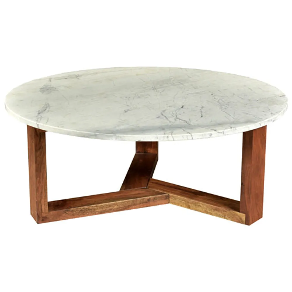 Jinxx Transitional Round Coffee Table