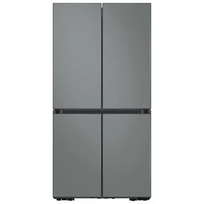 Samsung BESPOKE 36" 22.8 Cu. Ft. French Door Refrigerator (RF23A9675AP/AC) - Grey Glass