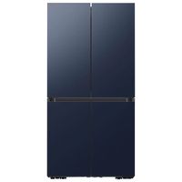 Samsung BESPOKE 36" 22.8 Cu. Ft. French Door Refrigerator (RF23A9675AP/AC) - Navy Steel