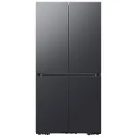 Samsung BESPOKE 36" 29 Cu. Ft. French Door Refrigerator (RF29A9675AP/AC) - Matte Black Steel