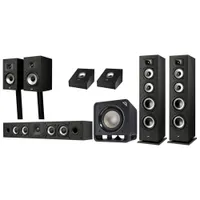 Polk Audio Monitor 5.1.2 Channel Speaker System - Midnight Black