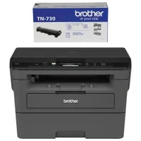 Brother Monochrome Wireless All-in-One Laser Printer (HLL2390DW) with Black Toner