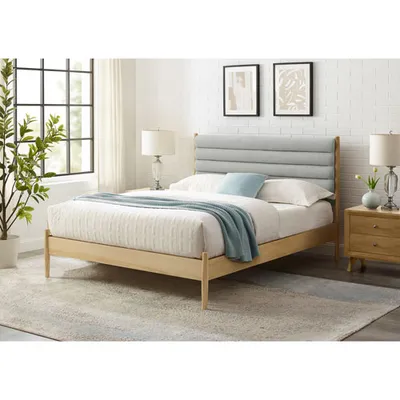 Camille Transitional Platform Bed - Queen