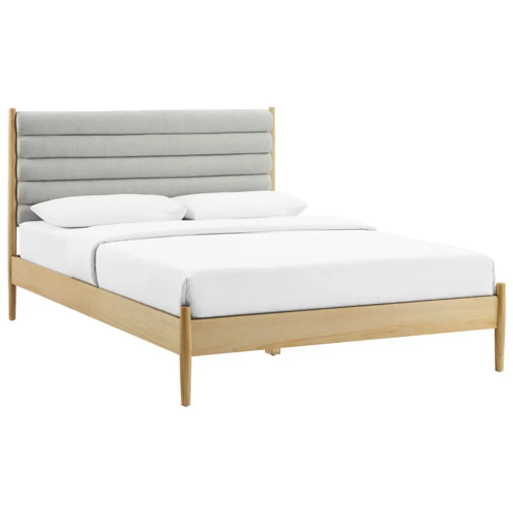 Camille Transitional Platform Bed - Queen