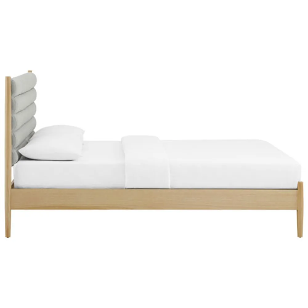 Camille Transitional Platform Bed - Queen