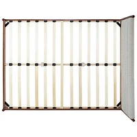 Lit plateforme transitionnel de Camille - Grand lit - Gris pâle