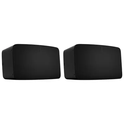 Sonos Five Wireless Multi-Room Speaker - Pair - Black