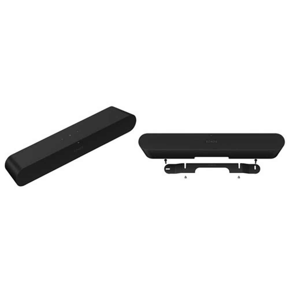 Sonos Ray Sound Bar with Mount - Black