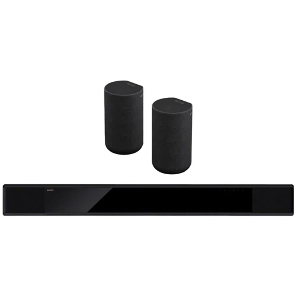 Sony HTA7000 500-Watt 7.1.2 Channel Dolby Atmos Sound Bar with SARS5 Wireless Rear Speakers - Pair