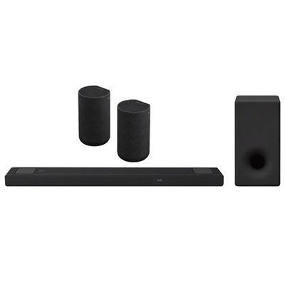 Sony HT-A5000 450-Watt 5.1.2 Channel Dolby Atmos Sound Bar w/ SA-SW3 Subwoofer & SARS5 Rear Speakers