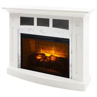 Pleasant Hearth Ryerson 52" Infrared Electric Fireplace - 5115 BTU - White