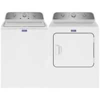 Maytag 5.2 Cu. Ft. High Efficiency Top Load Washer & 7.0 Cu. Ft. Electric Dryer - White