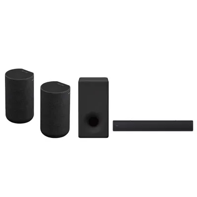 Sony HTA3000 250W 3.1 Channel Dolby Atmos Sound Bar w/ Subwoofer & 2 Wireless Rear Speakers - Black