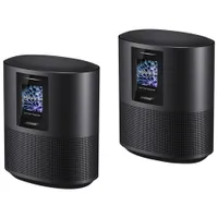 Bose Home Speaker 500 Wireless Multi-Room Speaker with Voice Control Built-In - Triple Black - 2 Pack