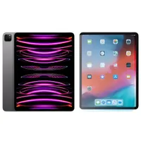 iPad Pro 12,9 po de Go d'Apple avec Wi-Fi (6e génération) et protecteur d'écran en verre Milano