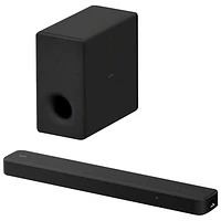 Barre de son 3.1 canaux Dolby Atmos HT-S2000 et haut-parleur d'extrêmes graves de 200 W de Sony - Noir