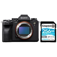 Sony Alpha 1 Full-Frame Mirrorless Camera (Body Only) with 256GB 170MB/s SDXC Memory Card