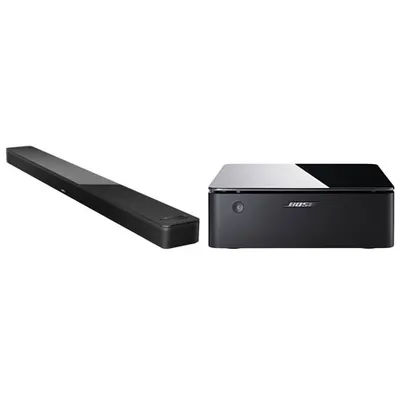 Bose Smart Soundbar 900 with Music Amplifier - Black
