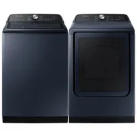 Samsung Cu. Ft. Top Load Washer & Electric Steam Dryer