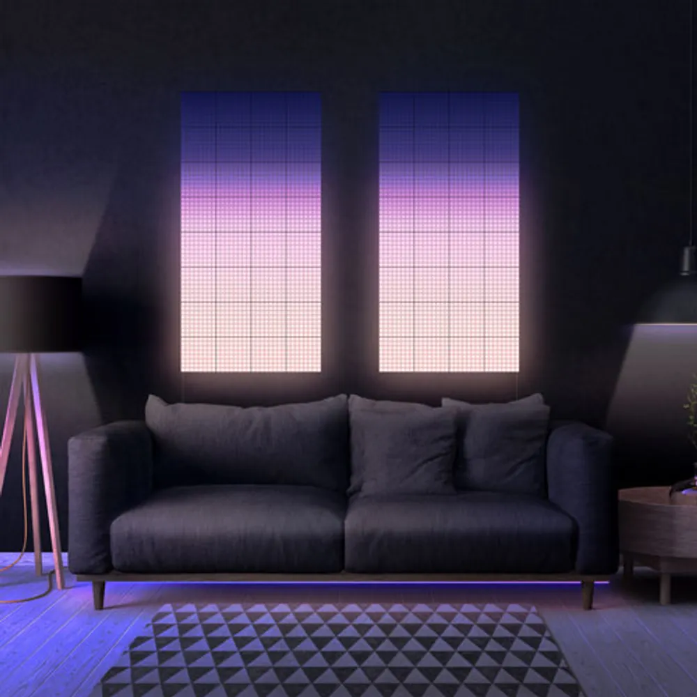 Twinkly Squares RGB Smart LED Light Panels & Add-On-Pack - Combo Kit - 9 Panels