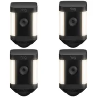 Ring Spotlight Cam Plus Wire-Free 1080p HD IP Camera - 4 Pack