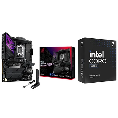 ASUS ROG Gaming Wi-Fi LGA 1851 ATX DDR5 Intel Motherboard w/ Intel Core Ultra 7-265K 20-Core 4.6GHz Processor