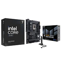Intel Core Ultra 7-265K 20-Core 4.6GHz Processor w/Asus TUF GAMING Wi-Fi LGA1851 ATX DDR5 Intel Motherboard