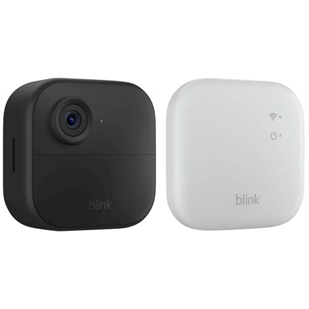 Blink Outdoor 4 Wire-Free 1080p Full HD Add-On IP Security Camera with Sync Module XR Range Extender/System Hub